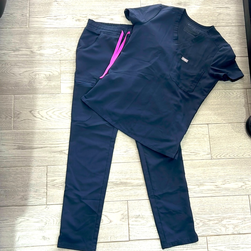 XXS figs scrub set